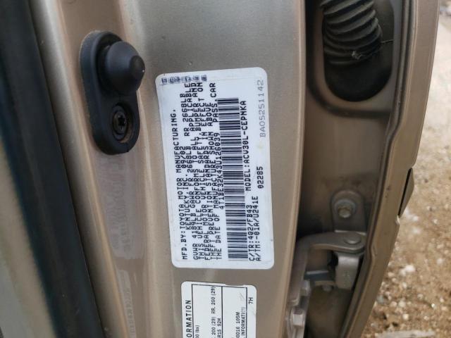 Photo 10 from auction – 2003 TOYOTA CAMRY LE with VIN 4T1BE32K43U126039