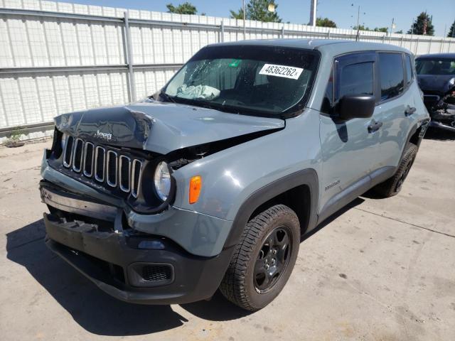 Photo 2 from auction – 2017 JEEP RENEGADE S with VIN ZACCJBABXHPG43659