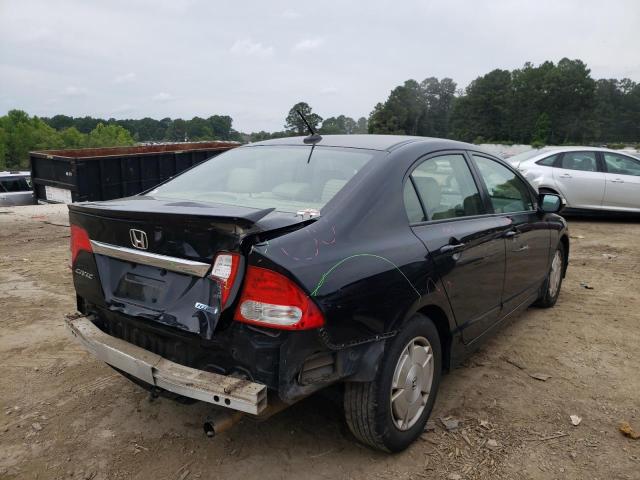 Photo 4 from auction – 2010 HONDA CIVIC HYBR with VIN JHMFA3F2XAS003204