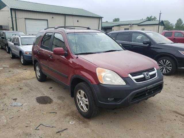 HONDA CR-V EX 2003 with VIN JHLRD78813C015224 - Photo from auction