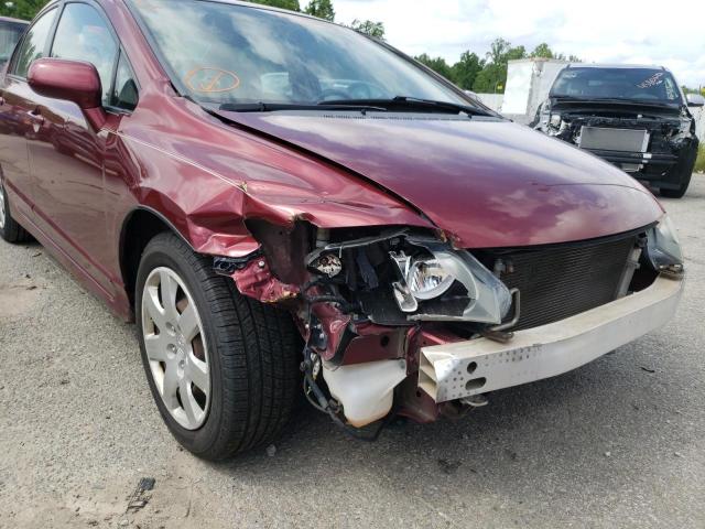 Photo 9 from auction – 2010 HONDA CIVIC LX with VIN 19XFA1F59AE004881