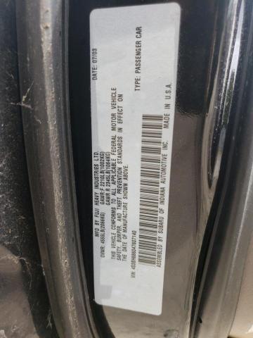 Photo 10 from auction – 2004 SUBARU LEGACY with VIN 4S3BH686047607140