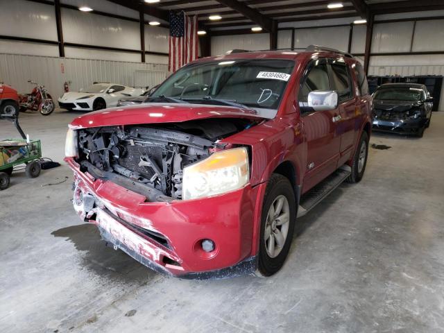 Photo 2 from auction – 2008 NISSAN ARMADA SE with VIN 5N1BA08D88N623387