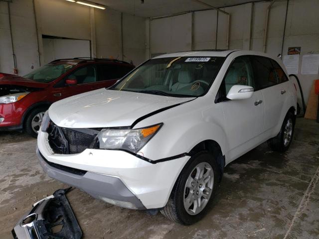 Photo 2 from auction – 2009 ACURA MDX TECHNO with VIN 2HNYD28609H520598
