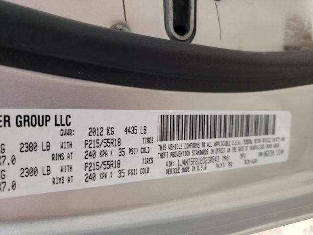 Photo 10 from auction – 2011 JEEP COMPASS LI with VIN 1J4NT5FB1BD230543