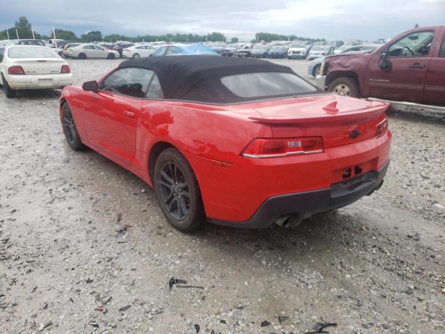 Photo 3 from auction – 2014 CHEVROLET CAMARO LT with VIN 2G1FB3D34E9307445