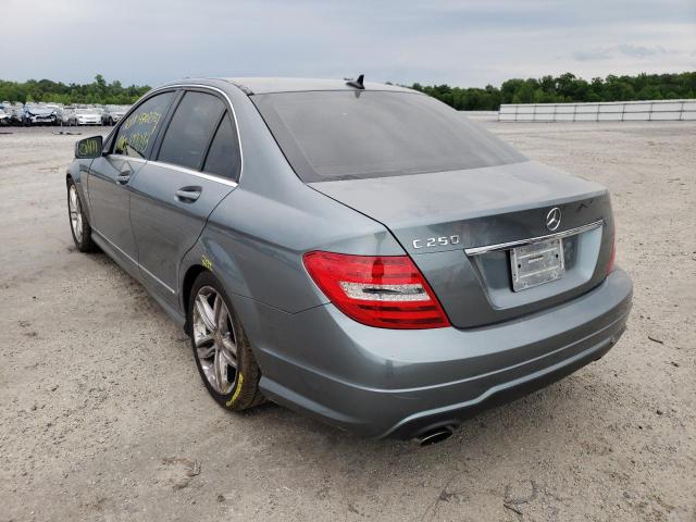 Photo 3 from auction – 2012 MERCEDES-BENZ C250 with VIN WDDGF4HB1CA603697