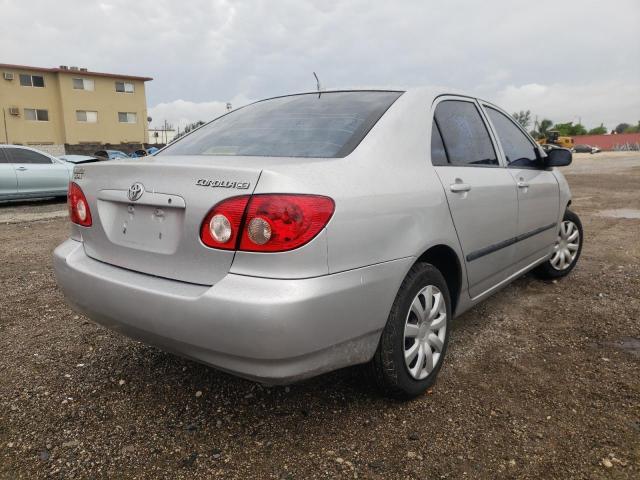 Photo 4 from auction – 2006 TOYOTA COROLLA CE with VIN JTDBR32E460081909