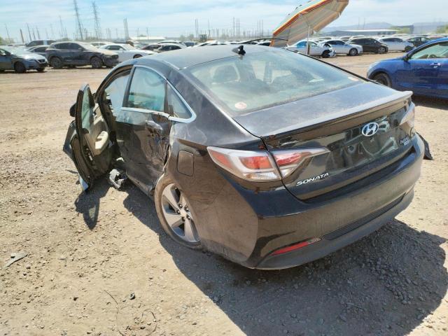 Photo 3 from auction – 2016 HYUNDAI SONATA HYB with VIN KMHE34L16GA019161