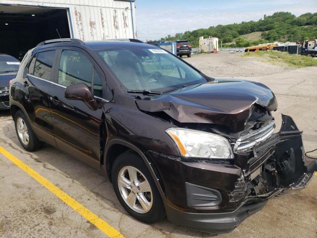 CHEVROLET TRAX 1LT 2015 with VIN KL7CJLSB6FB071515 - Photo from auction
