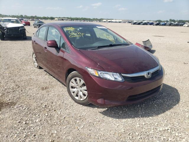 HONDA CIVIC LX 2012 con VIN 19XFB2F50CE103451 - Foto de la subasta