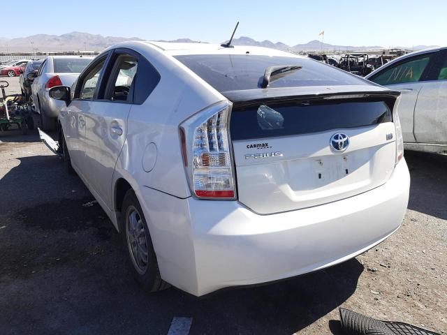 Photo 3 from auction – 2011 TOYOTA PRIUS with VIN JTDKN3DU3B0294702