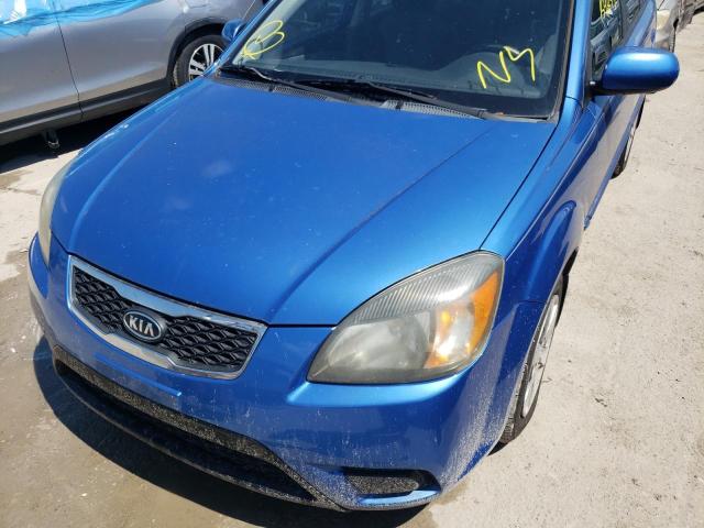 Photo 9 from auction – 2010 KIA RIO with VIN KNADH4A34A6666851