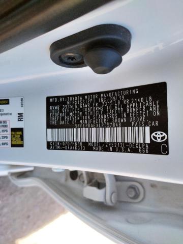 Photo 10 from auction – 2020 TOYOTA COROLLA LE with VIN 5YFEPRAEXLP057848