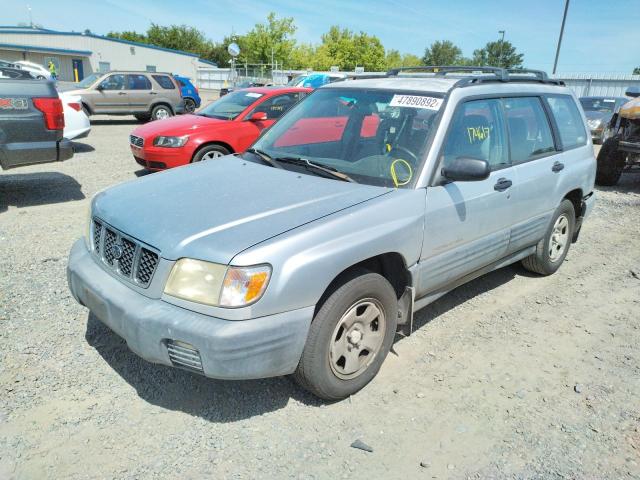 Photo 2 from auction – 2002 SUBARU FORESTER L with VIN JF1SF63512H751491