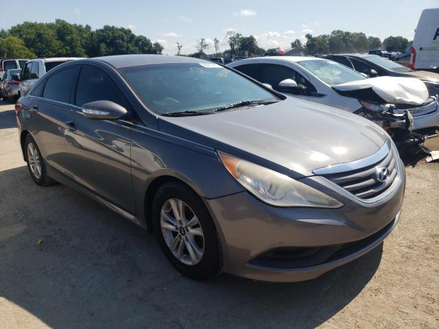 HYUNDAI SONATA GLS 2014 with VIN 5NPEB4AC7EH835166 - Photo from auction