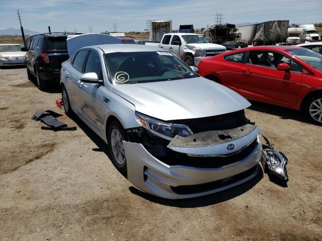 KIA OPTIMA LX 2018 with VIN 5XXGT4L32JG200980 - Photo from auction