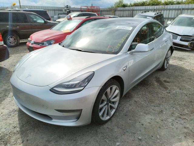 Photo 2 from auction – 2018 TESLA MODEL 3 with VIN 5YJ3E1EA2JF017911