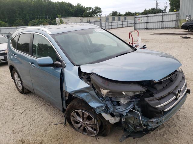 HONDA CR-V EXL 2014 with VIN 2HKRM4H76EH612914 - Photo from auction