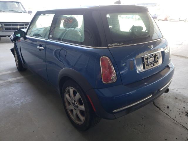 Photo 3 from auction – 2006 MINI COOPER with VIN WMWRC33536TK72182