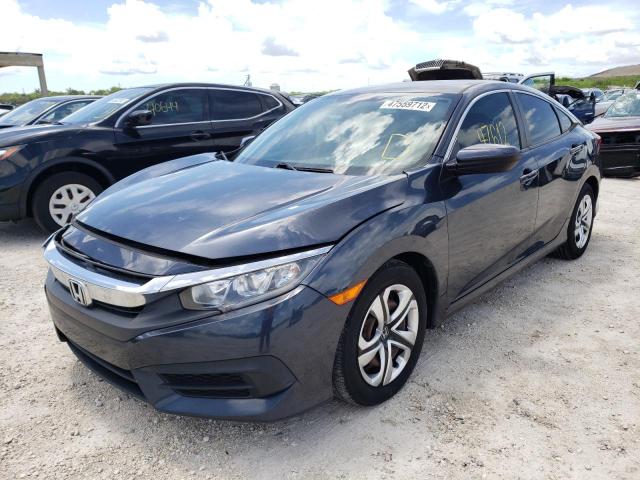 Photo 2 from auction – 2017 HONDA CIVIC LX with VIN 19XFC2F56HE025293