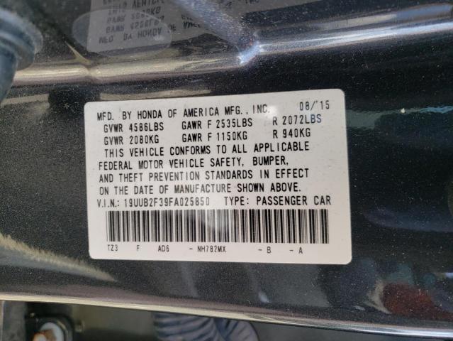 Photo 10 from auction – 2015 ACURA TLX with VIN 19UUB2F39FA025850