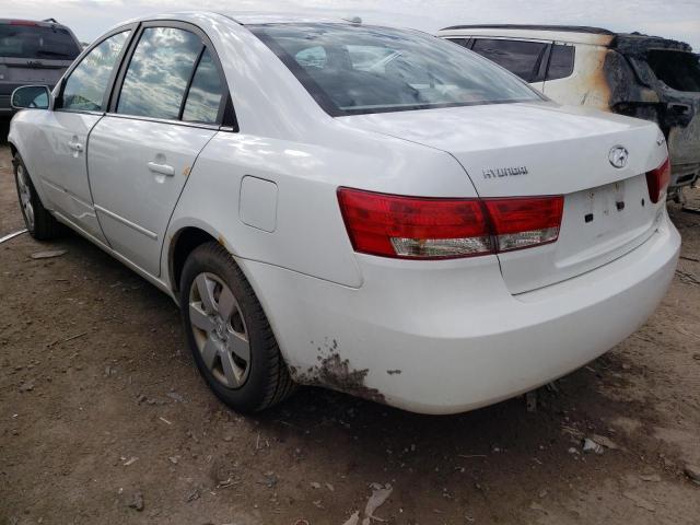 Photo 3 from auction – 2008 HYUNDAI SONATA with VIN 5NPET46C58H341351
