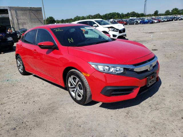 Photo 1 from auction – 2016 HONDA CIVIC LX with VIN 2HGFC2F51GH521428