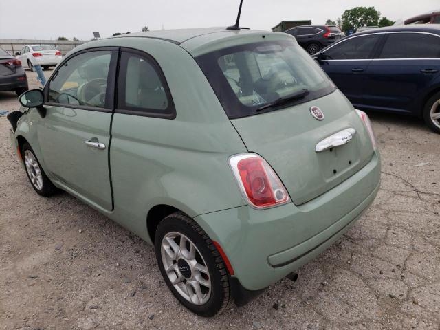 Photo 3 from auction – 2012 FIAT 500 POP with VIN 3C3CFFAR1CT110806