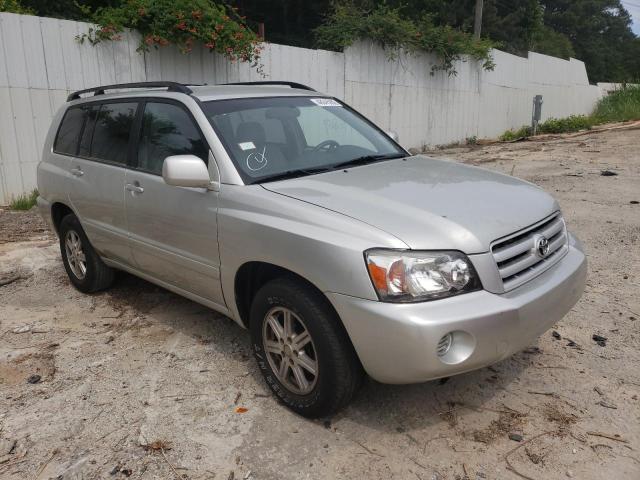 TOYOTA HIGHLANDER 2004 with VIN JTEGP21A740023595 - Photo from auction