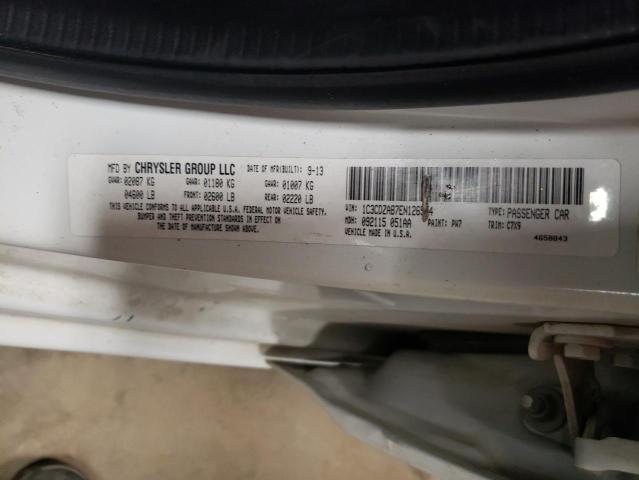 Photo 10 from auction – 2014 DODGE AVENGER SE with VIN 1C3CDZAB7EN126554