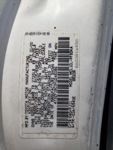 Photo 10 from auction – 2000 TOYOTA SIENNA CE with VIN 4T3ZF19C3YU246086