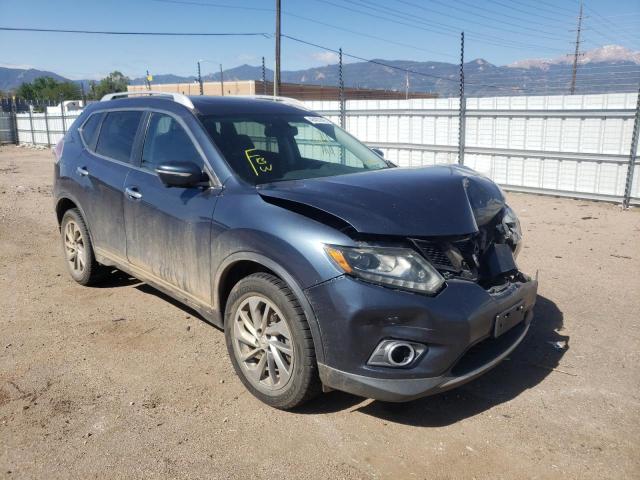 NISSAN ROGUE S 2014 with VIN 5N1AT2MV8EC790937 - Photo from auction