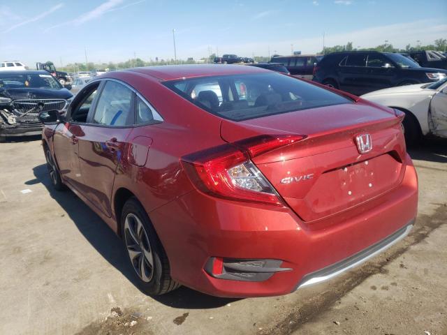 Photo 3 from auction – 2020 HONDA CIVIC LX with VIN 19XFC2F67LE211670