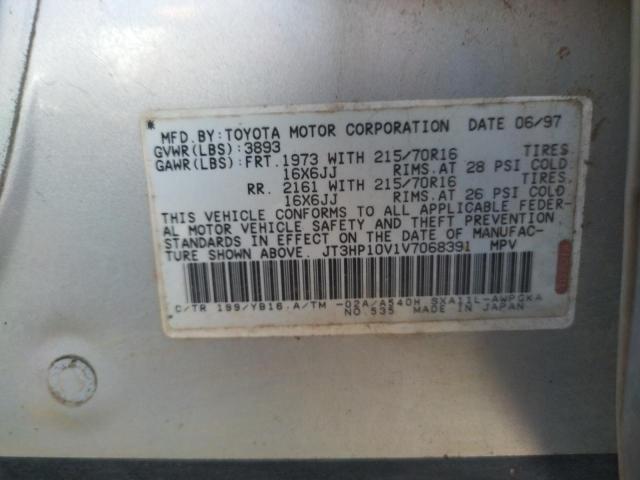 Photo 10 from auction – 1997 TOYOTA RAV4 with VIN JT3HP10V1V7068391