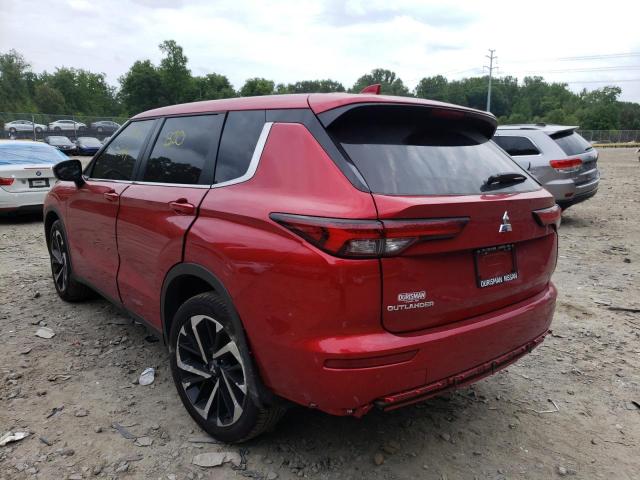 Photo 3 from auction – 2022 MITSUBISHI OUTLANDER with VIN JA4J4TA85NZ042854