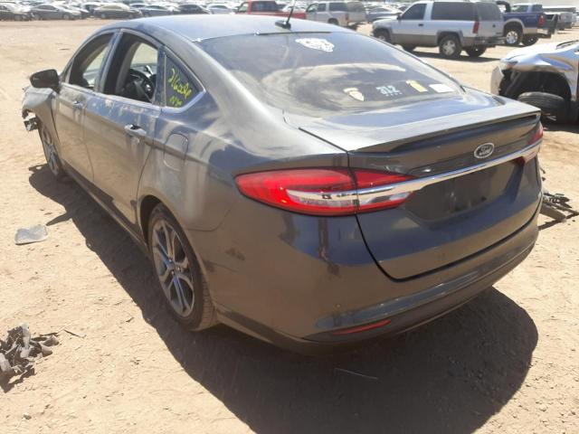 Photo 3 from auction – 2017 FORD FUSION SE with VIN 3FA6P0LU1HR196939