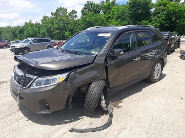 Photo 2 from auction – 2014 KIA SORENTO EX with VIN 5XYKUDA70EG490506