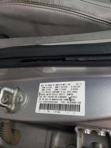 Photo 10 from auction – 2012 HONDA ACCORD EXL with VIN 1HGCP3F80CA020661