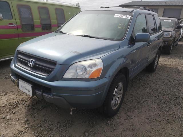 Photo 2 from auction – 2005 HONDA PILOT with VIN 2HKYF18525H567182