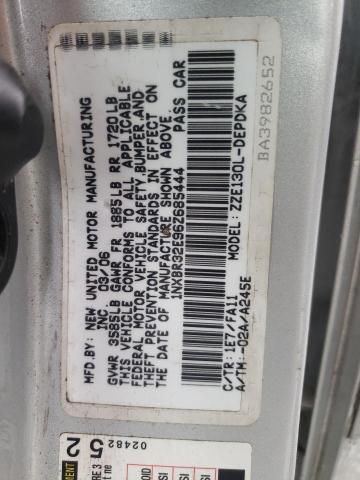 Photo 10 from auction – 2006 TOYOTA COROLLA CE with VIN 1NXBR32E96Z685444