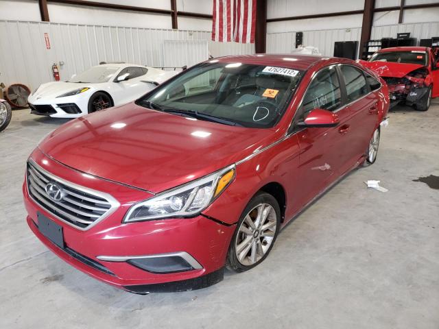 Photo 2 from auction – 2017 HYUNDAI SONATA SE with VIN 5NPE24AF2HH562829