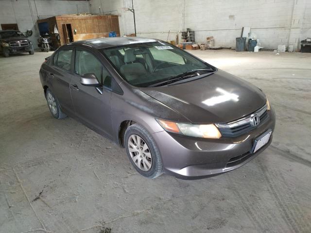HONDA CIVIC LX 2012 with VIN 2HGFB2F5XCH503491 - Photo from auction