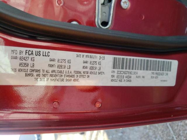 Photo 10 from auction – 2019 CHRYSLER 300 S with VIN 2C3CCAGG7KH611014