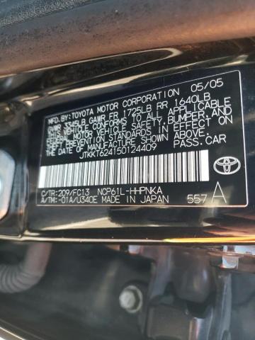 Photo 10 from auction – 2005 TOYOTA SCION XA with VIN JTKKT624150124409