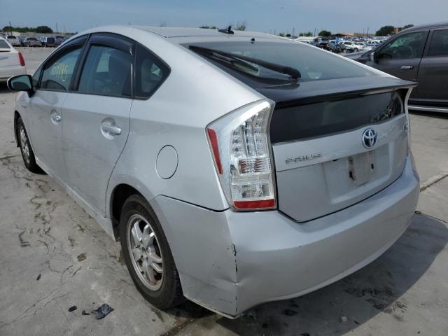 Photo 3 from auction – 2010 TOYOTA PRIUS with VIN JTDKN3DU1A0122456