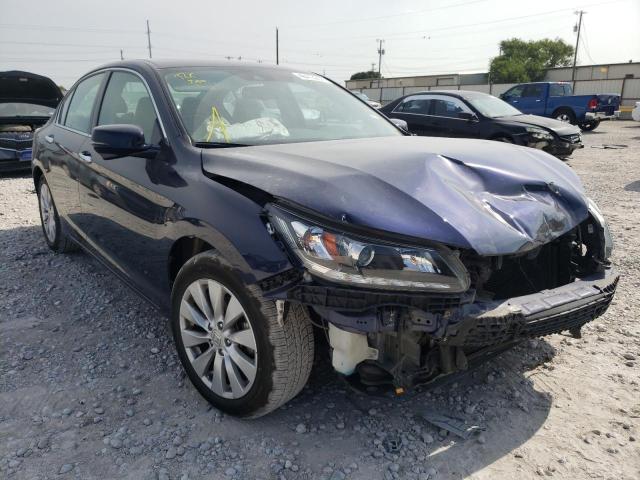 HONDA ACCORD EXL 2014 with VIN 1HGCR3F86EA015347 - Photo from auction