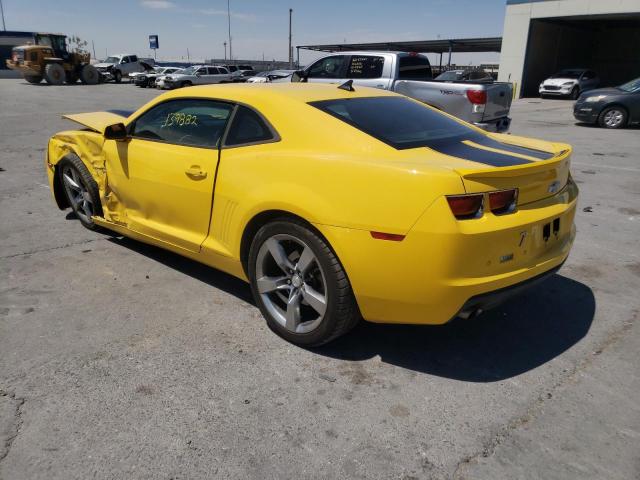 Photo 3 from auction – 2011 CHEVROLET CAMARO LT with VIN 2G1FC1ED3B9162533