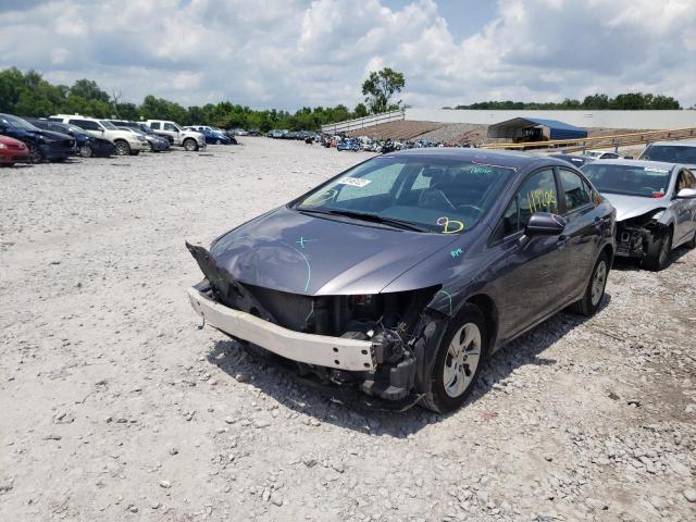 Photo 2 from auction – 2015 HONDA CIVIC LX with VIN 19XFB2F53FE102881