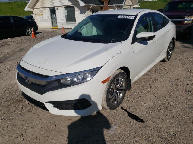 Photo 2 from auction – 2017 HONDA CIVIC LX with VIN 19XFC2F59HE005572